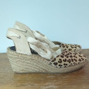 Coconuts by Matisse Animal Print Espadrille Wedges